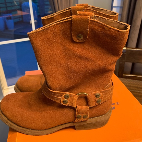 Suede Women Boots Size 7 - Picture 4 of 8